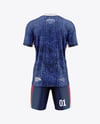 Soccer Kit Mockup - Back View