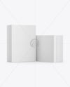 Two Paper Boxes Mockup