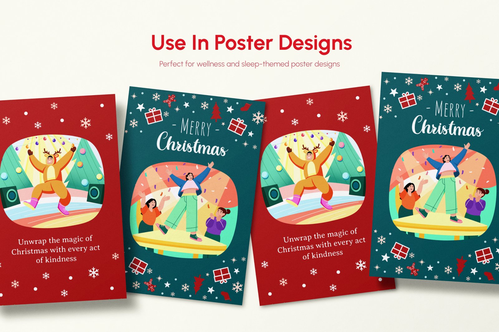 Christmas Illustration Art Set