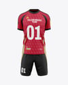 Soccer Kit Mockup - Front View