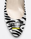 Pair of Glossy Slingbacks Mockup