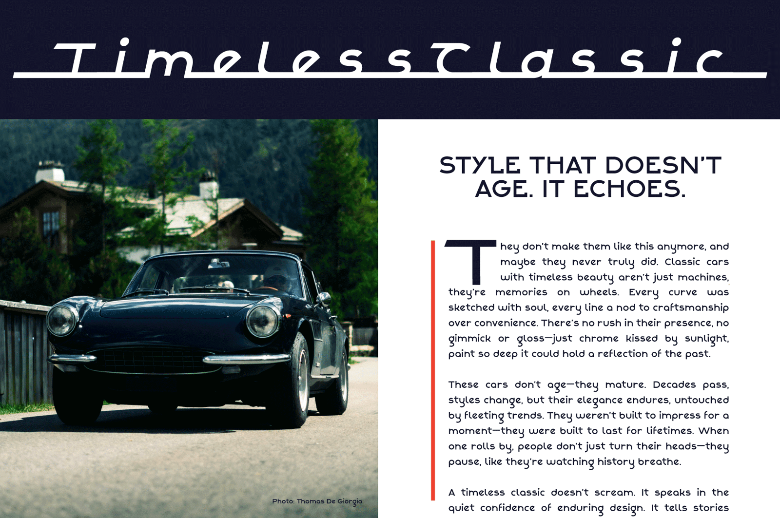 Alpha Strada: Luxury Type Inspired by Vintage Car Emblems