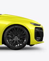 Electric Sportback Car Mockup - Side View