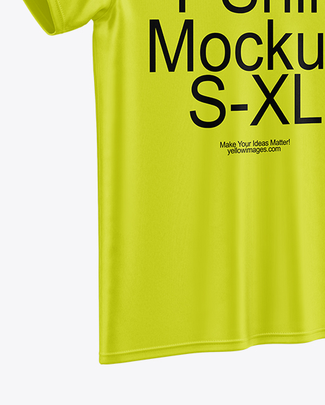 Crew Neck T-Shirt Mockup