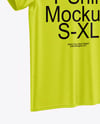 Crew Neck T-Shirt Mockup