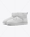 Pair of Women's UGG Boots Mockup