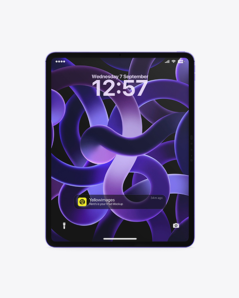 iPad Pro Vertical Mockup – Front View - Iphone 13 pro mockup