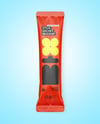 Matte Stick Sachet Mockup