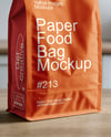 Food Bag Mockup