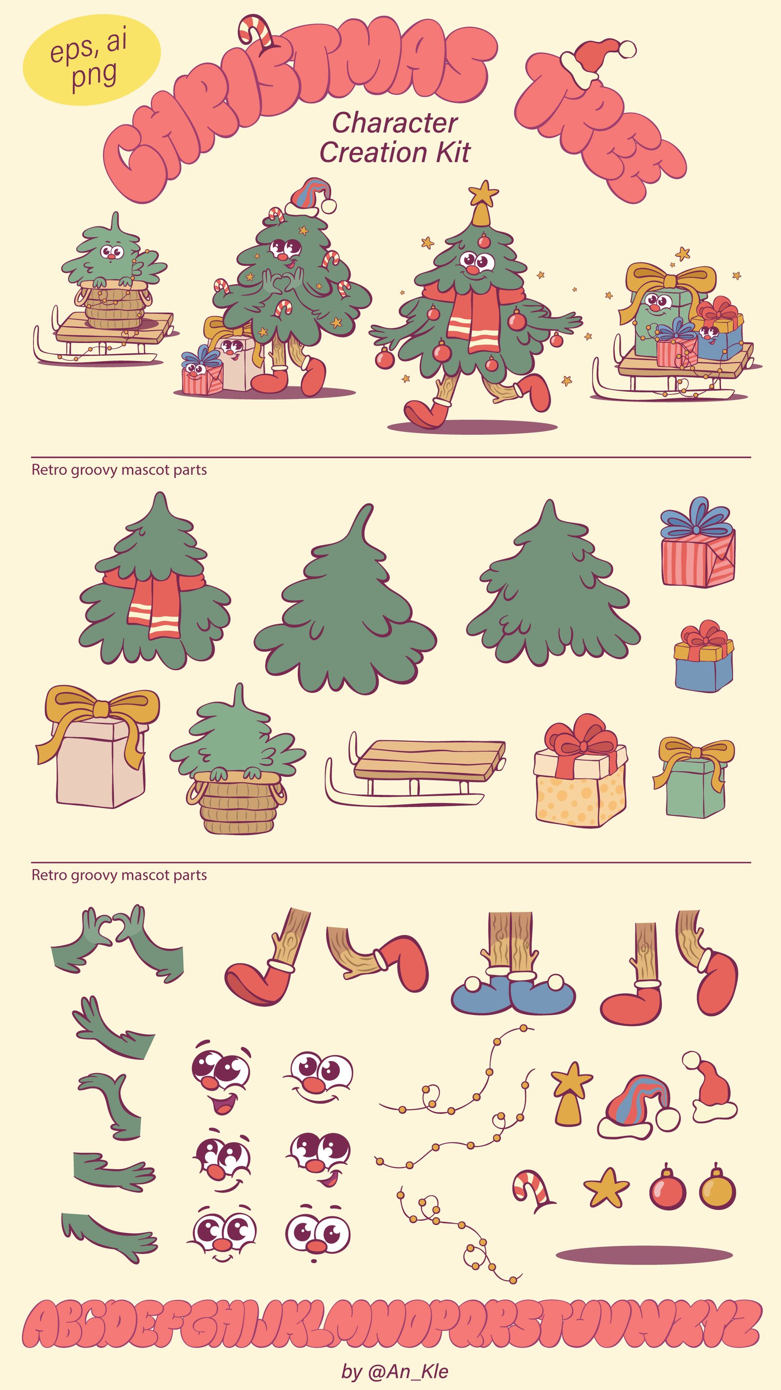 Christmas Tree Character Creator