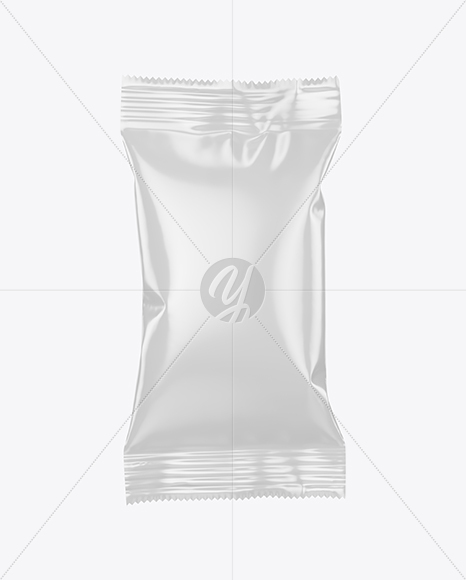Glossy Candy Pack Mockup - Front view