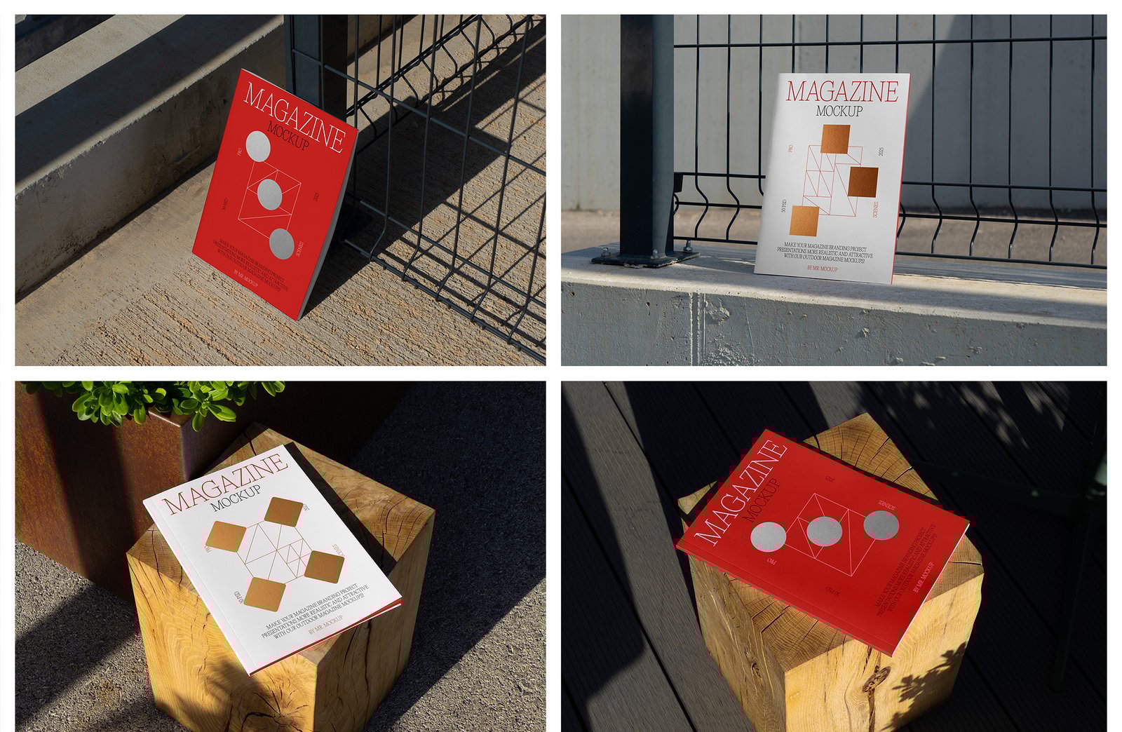 Outdoor Magazine Mockups