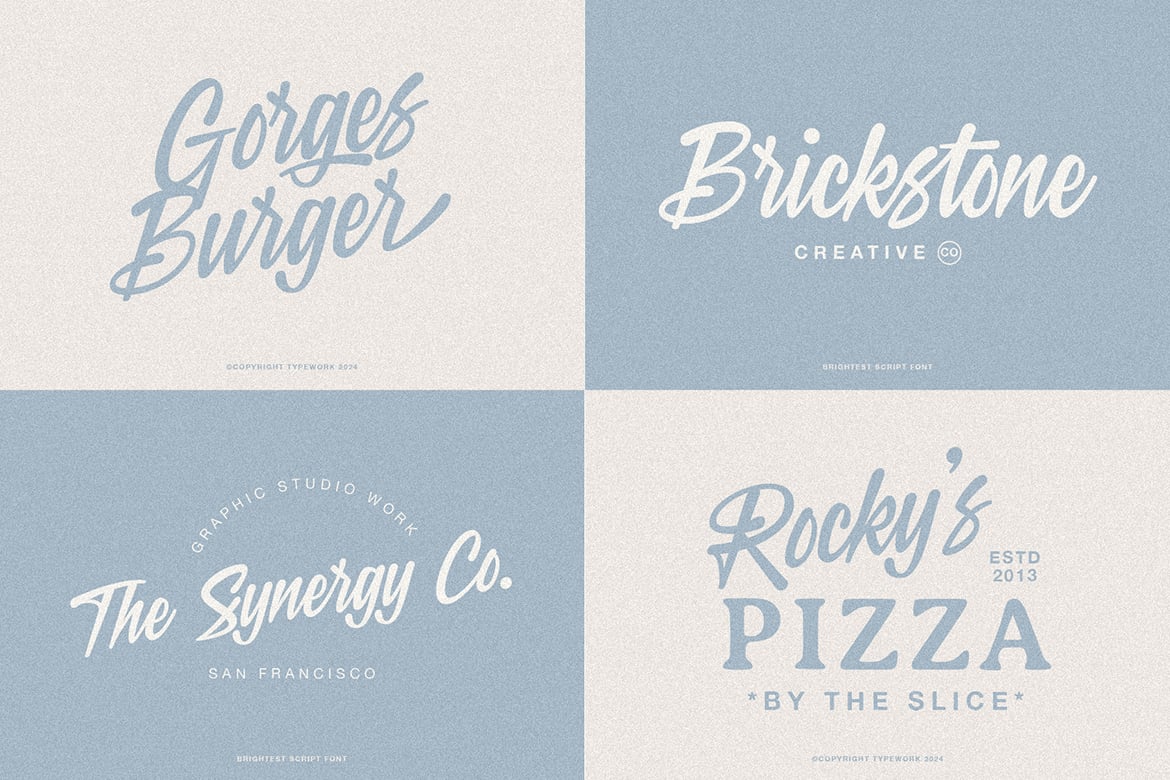 Brightest - Graffiti Signature Font