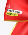 Cheer Bow Mockup