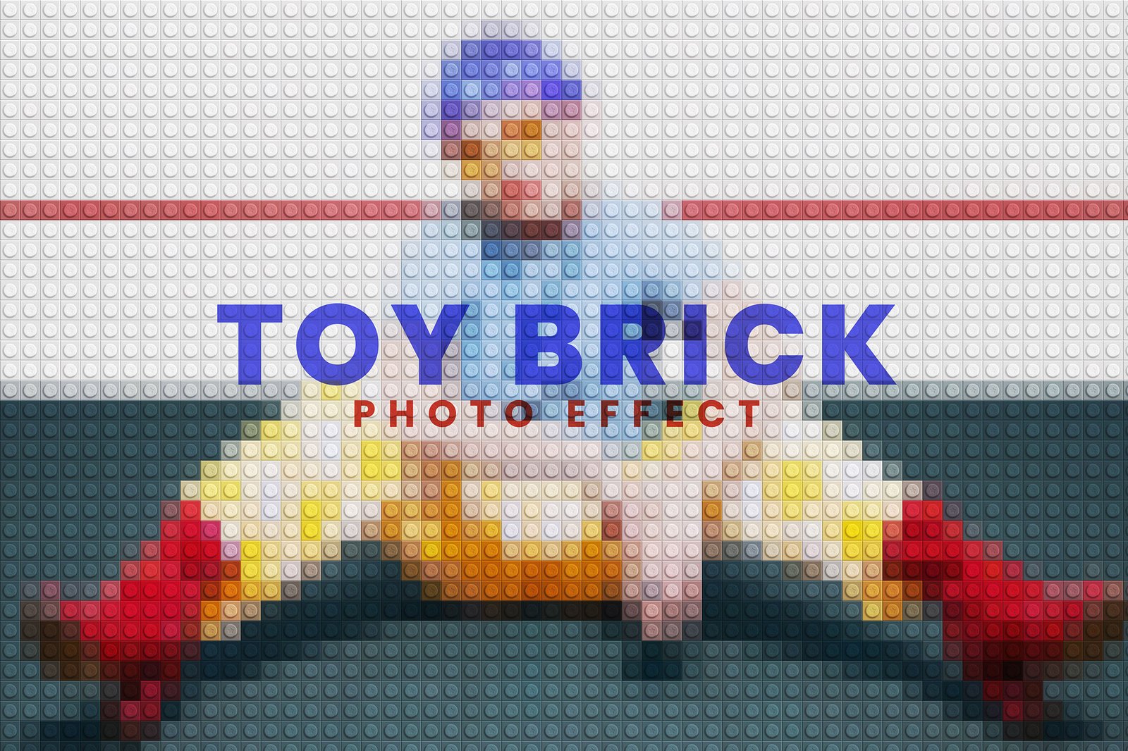 Toy Brick Photo Effect
