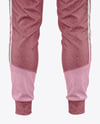 Heather Men’s Pants Mockup - Back View