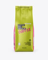 Matte Coffee Bag Mockup