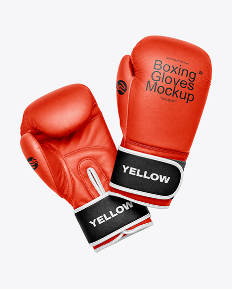 Boxing Gloves Mockup
