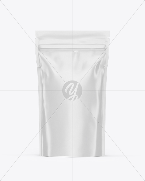 Matte Stand-Up Pouch Mockup