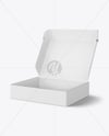 Opened Paper Mailing Box Mockup
