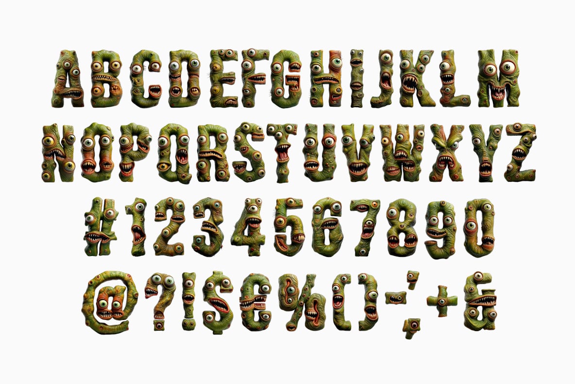 Ugly Monster Font