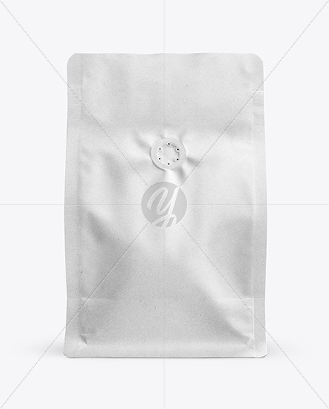 Kraft Paper Coffee Bag Mockup