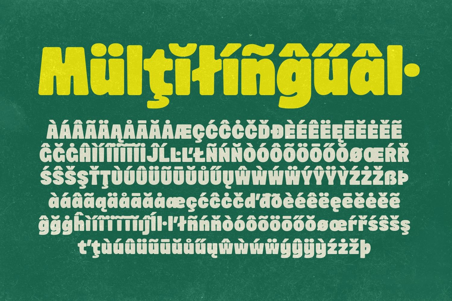 Mickon - Bold Display Font