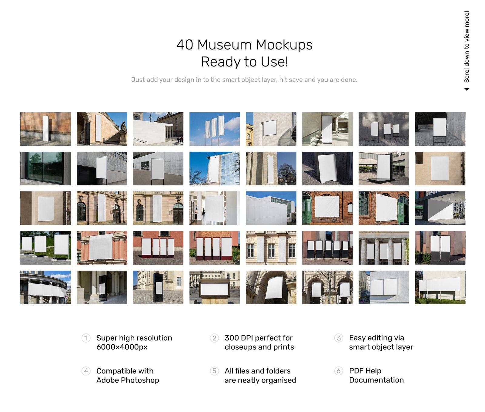 Museum Mockups