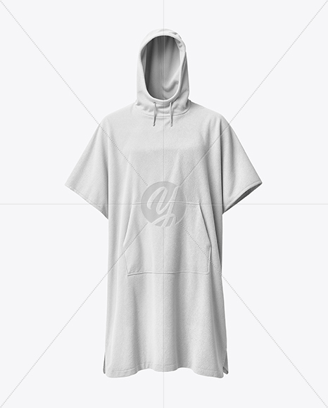 Towel Poncho Mockup