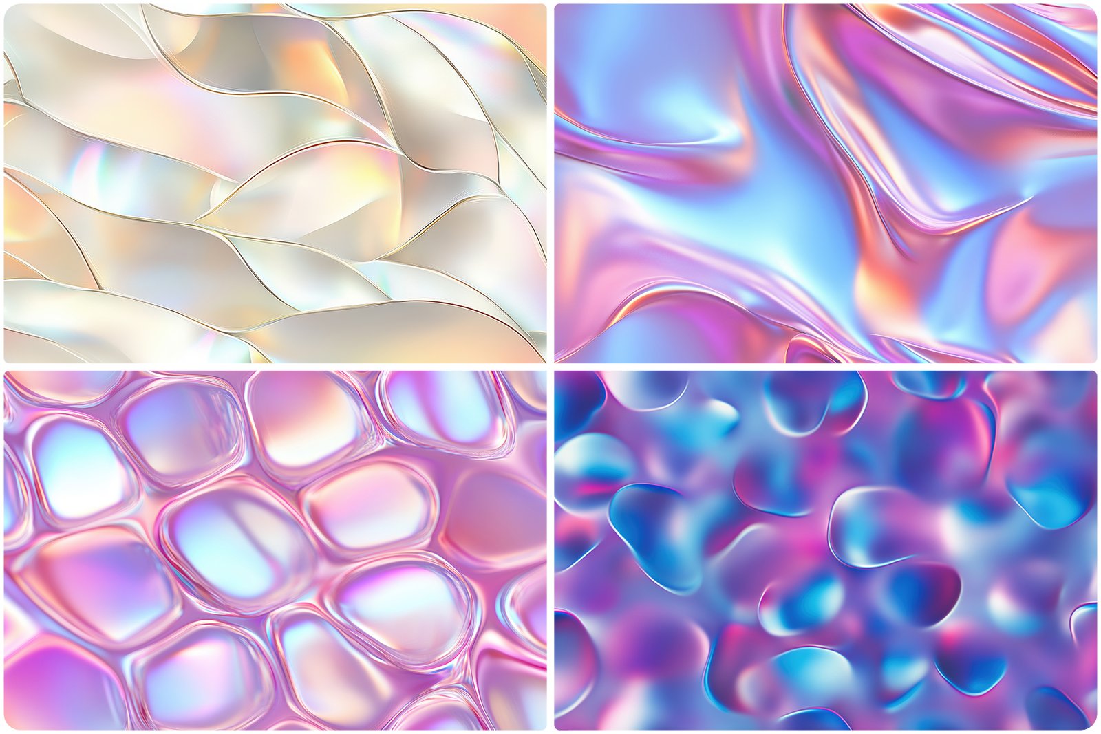 30 Pearlescent Background Textures