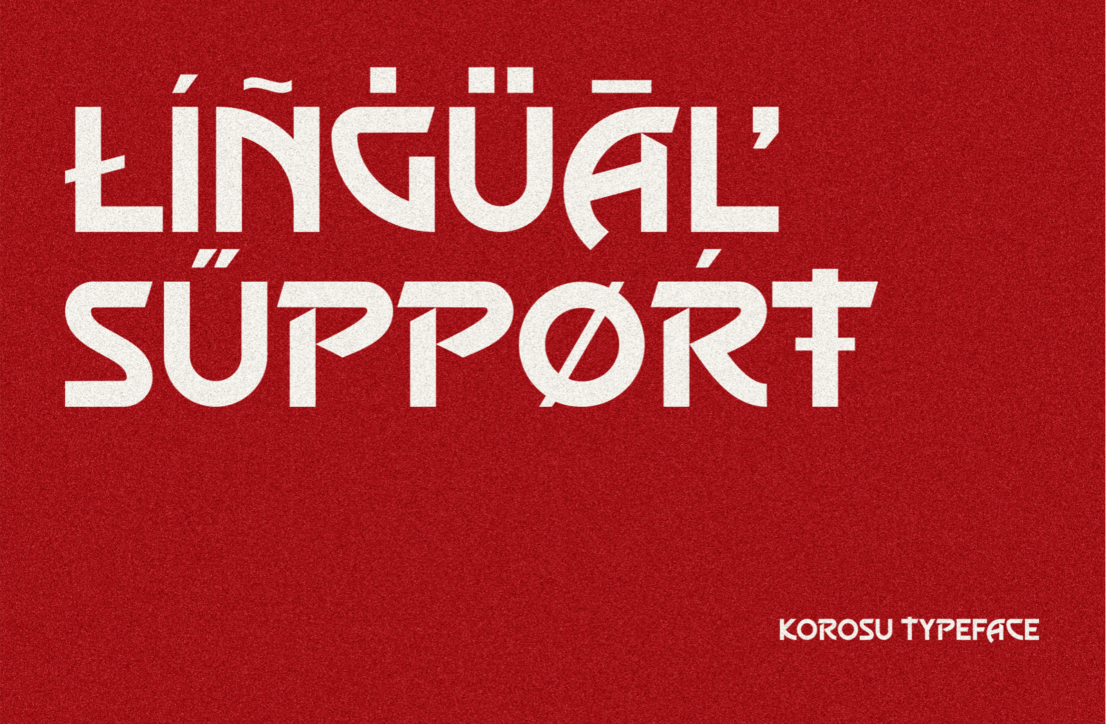 Korosu Font