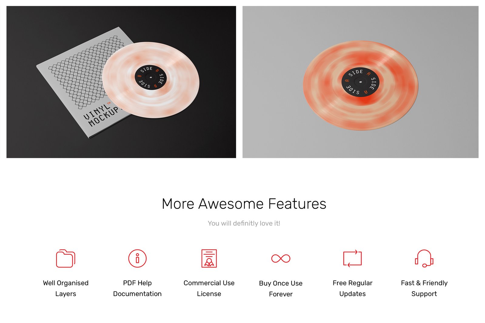 Vinyl Mockups
