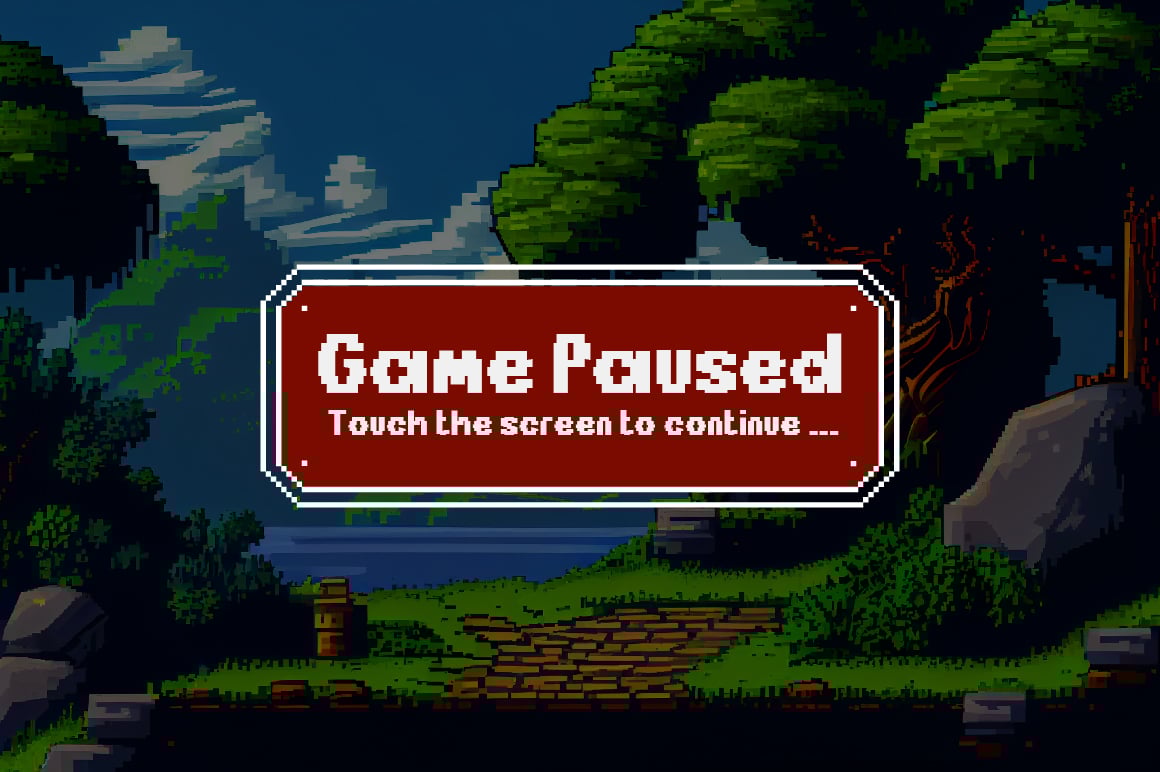 Overbit Bold &amp; Strong Edgy Y2K Pixel Font