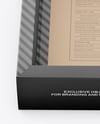 Glossy Sleeve Paper Box Mockup