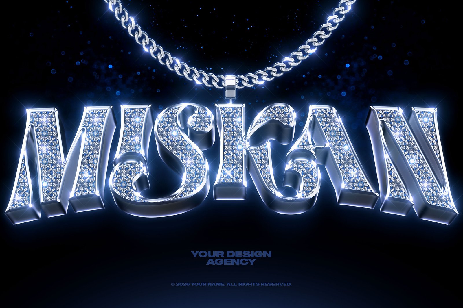 Bling Bling Gold Text Effects Vol. 03