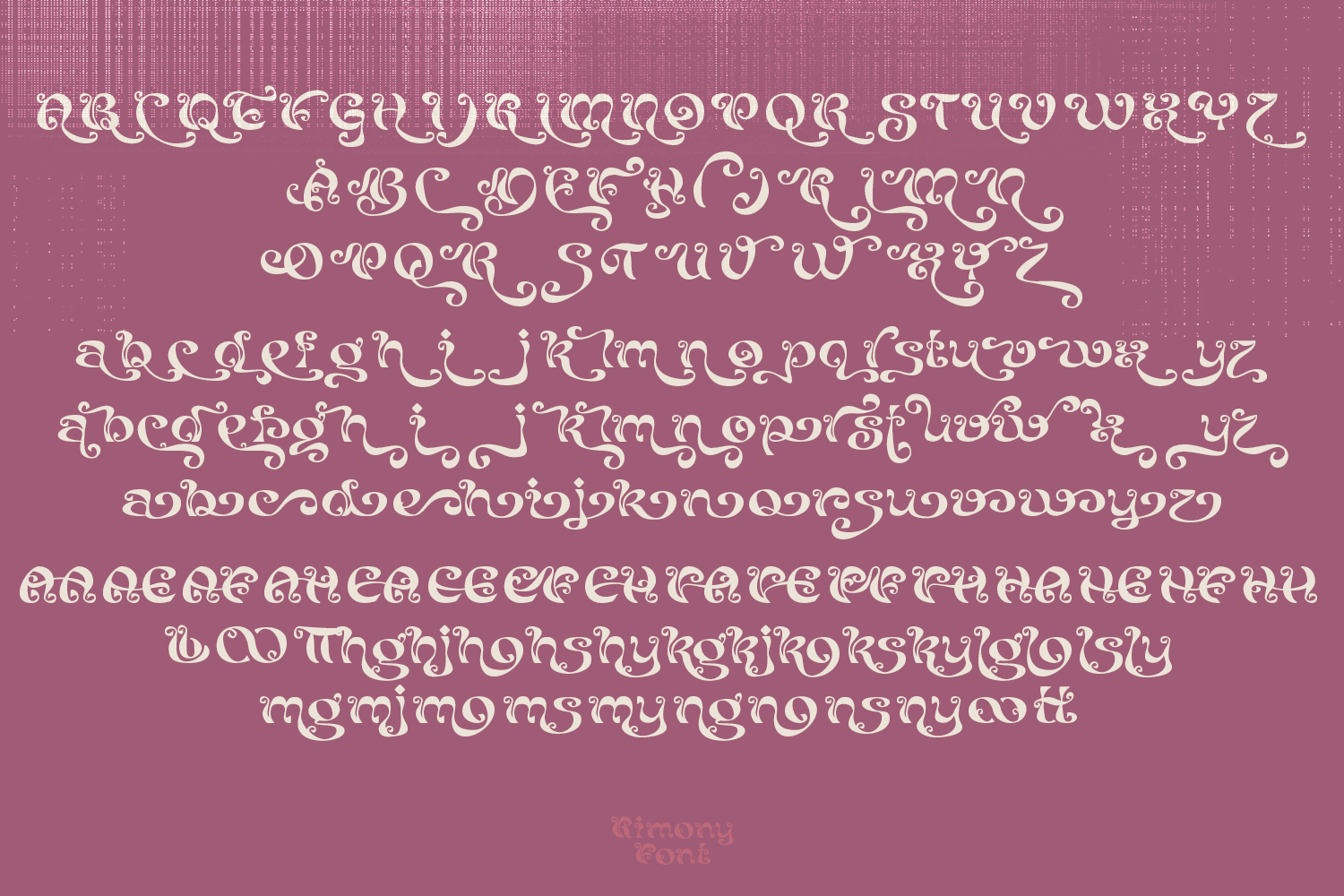 Kimony Bold Display Font