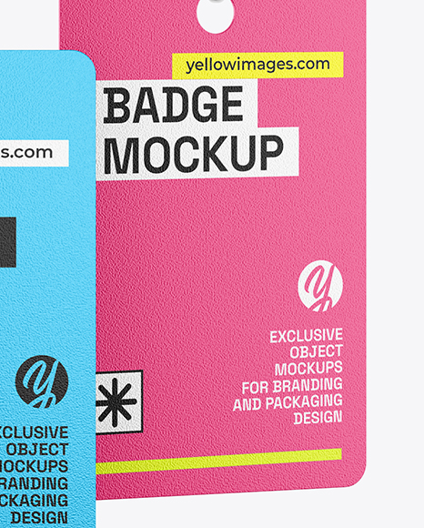 Two ID Cards Mockup