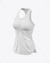 Women's Tank Top Mockup - Half Side View