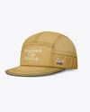 Ripstop Snapback Cap Mockup - Half Side View