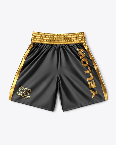 Boxing Shorts Mockup