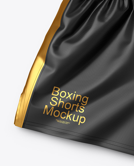 Boxing Shorts Mockup