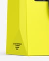 Paper Shopping Bag Mockup – Half Side View