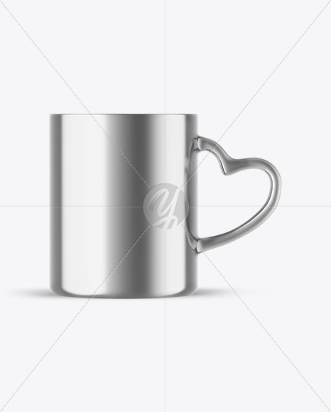 Metallic Mug Mockup