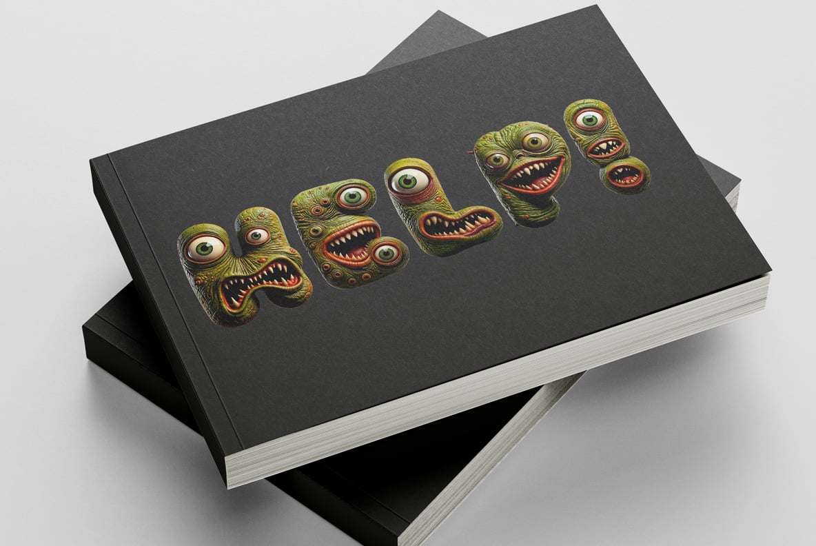 Scary Monster Font