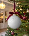 Glossy Christmas Ball Mockup