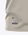 Men's Casual Polo Shirt Mockup