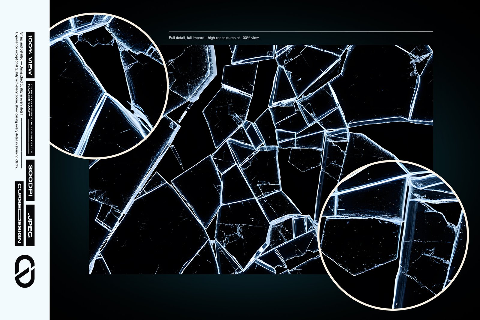 Broken Glass Overlays