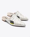 Pair of Mules Shoes Mockup