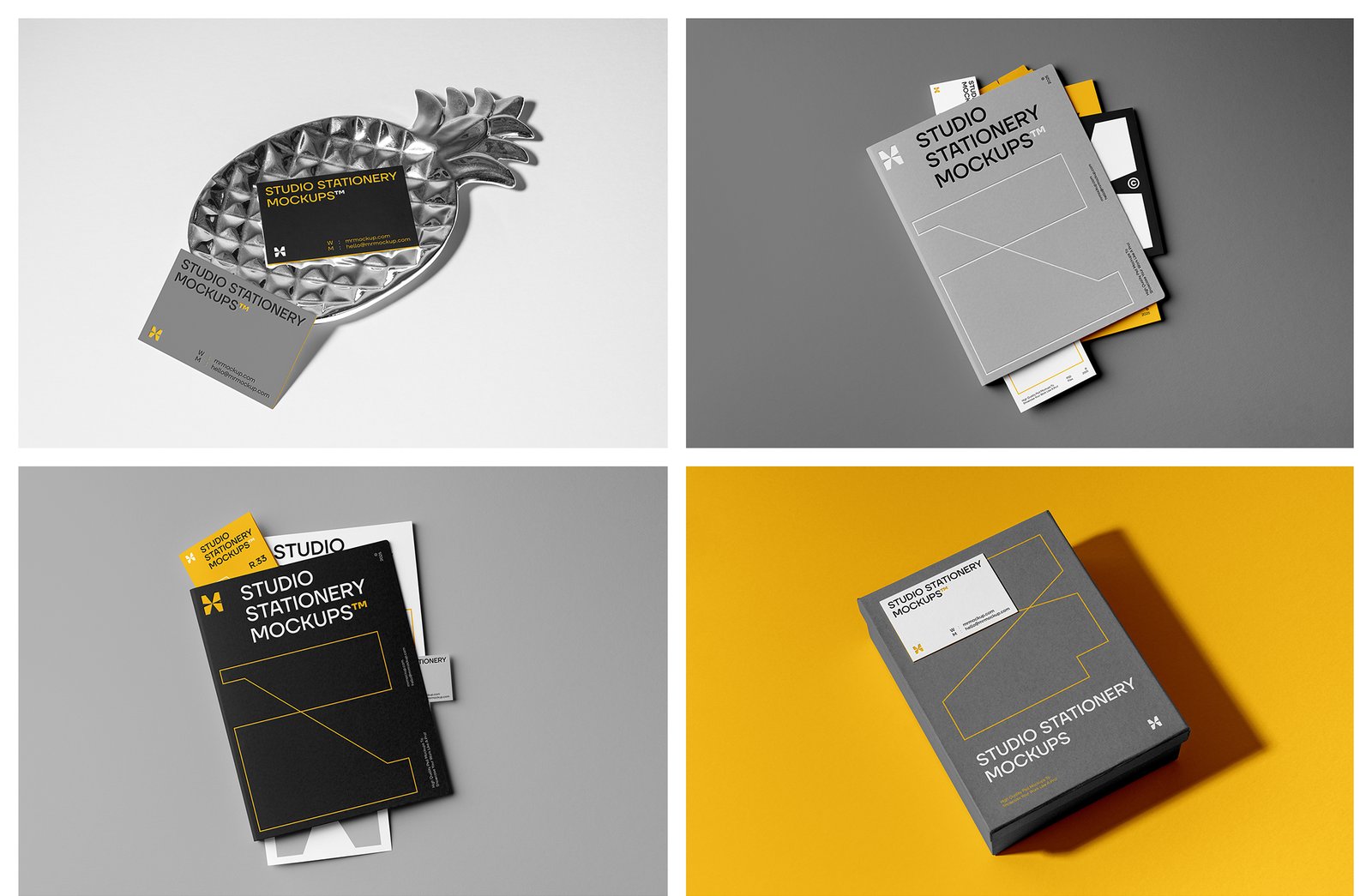 Studio Stationery Mockups