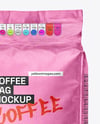 Kraft Paper Coffee Bag Mockup